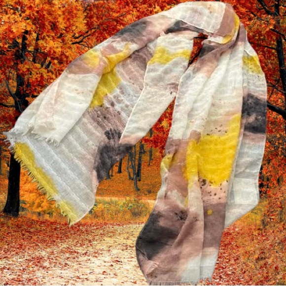 Lightweight Earthtones Scarf Primark - Picture 6 of 14